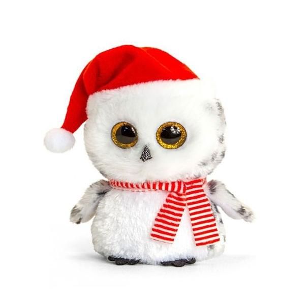 Mini Motsu karácsonyi plüssfigura 10 cm - hóbagoly