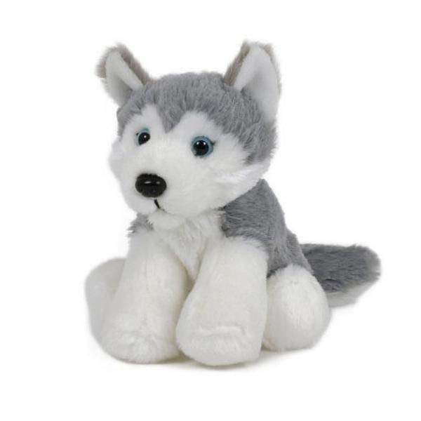 Minis Husky kutya plüss 13 cm