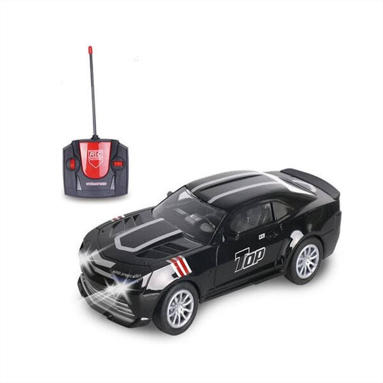 MK Toys 1/18 RC Sportautó fekete, fénnyel