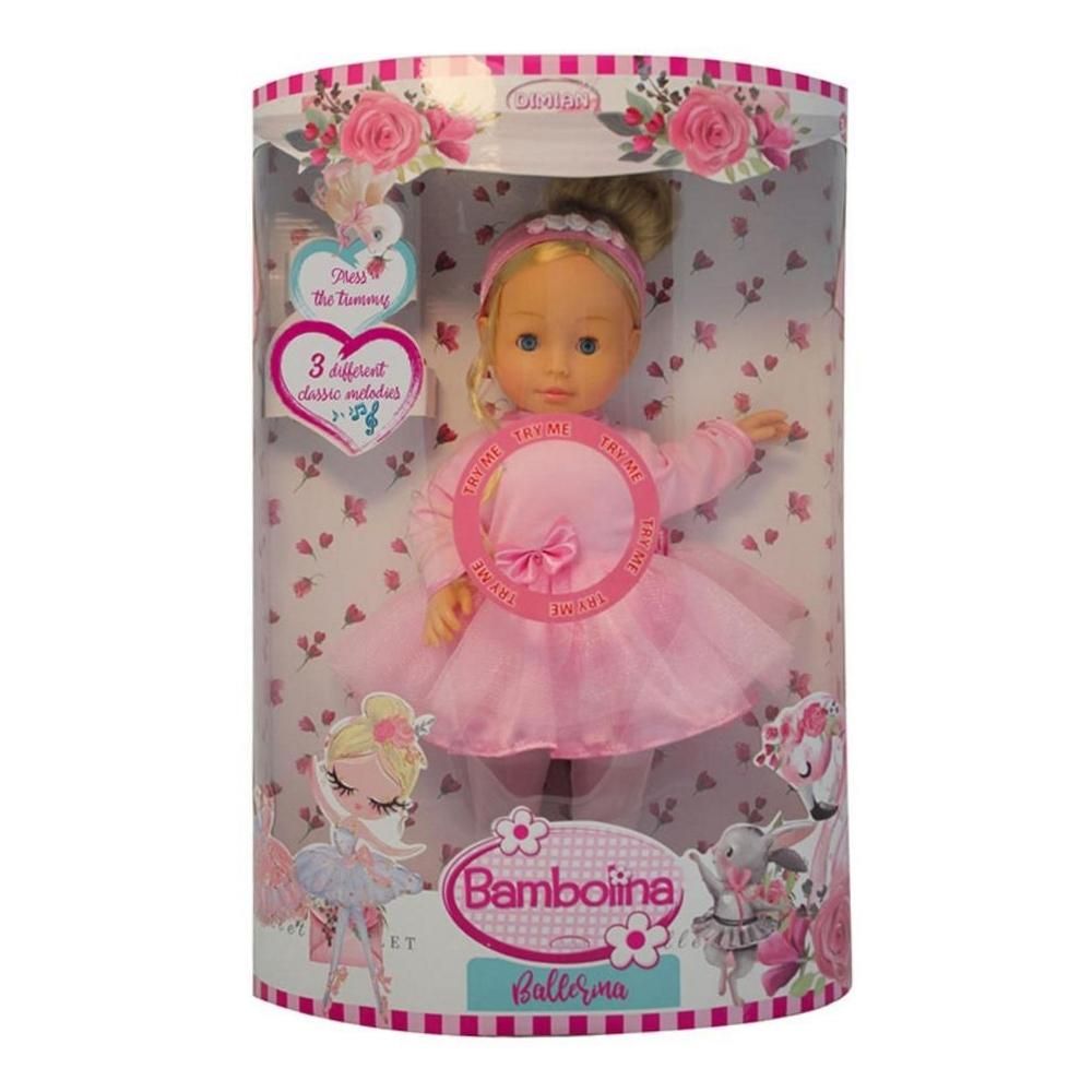 Molly balerina baba 40 cm, 3 dallammal