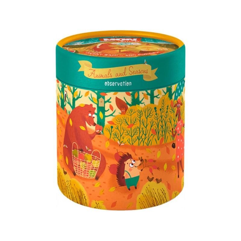 Mon puzzle - Állatok és évszakok 50 db