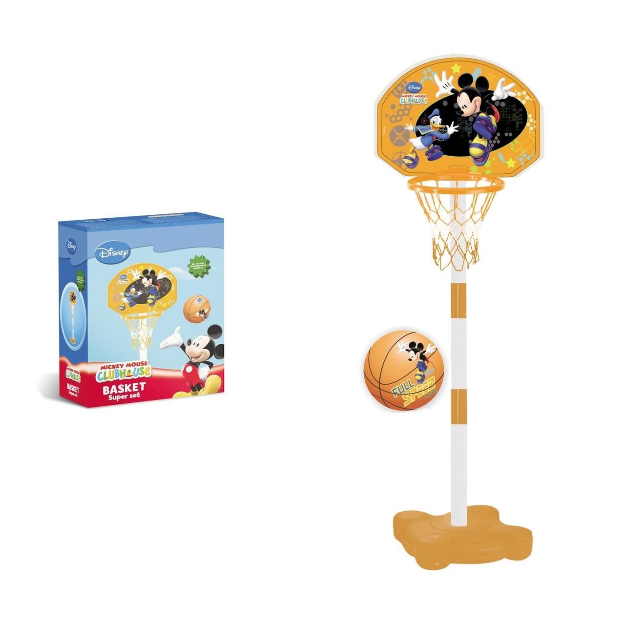 Mondo Mickey egér kosárlabda palánk és labda (csomagolássérült termék)