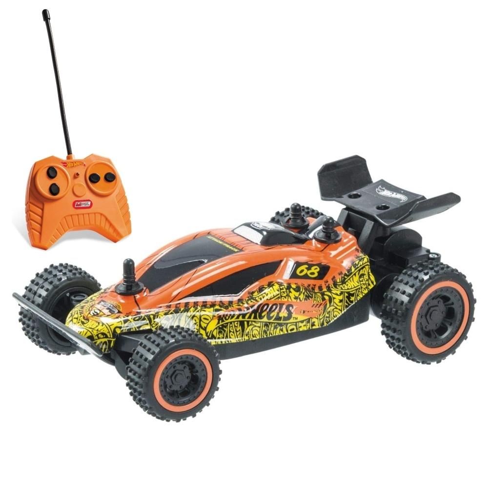 Mondo RC Hot Wheels Micro Buggy 1:28 távirányítós autó - narancssárga