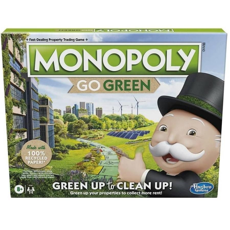 Monopoly Go Green - Válts zöldre társasjáték