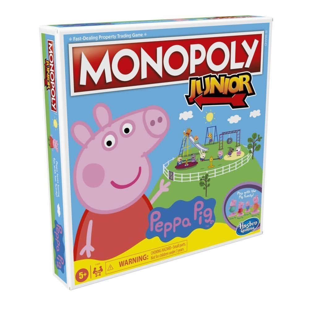 Monopoly Junior társasjáték - Peppa malac kiadás