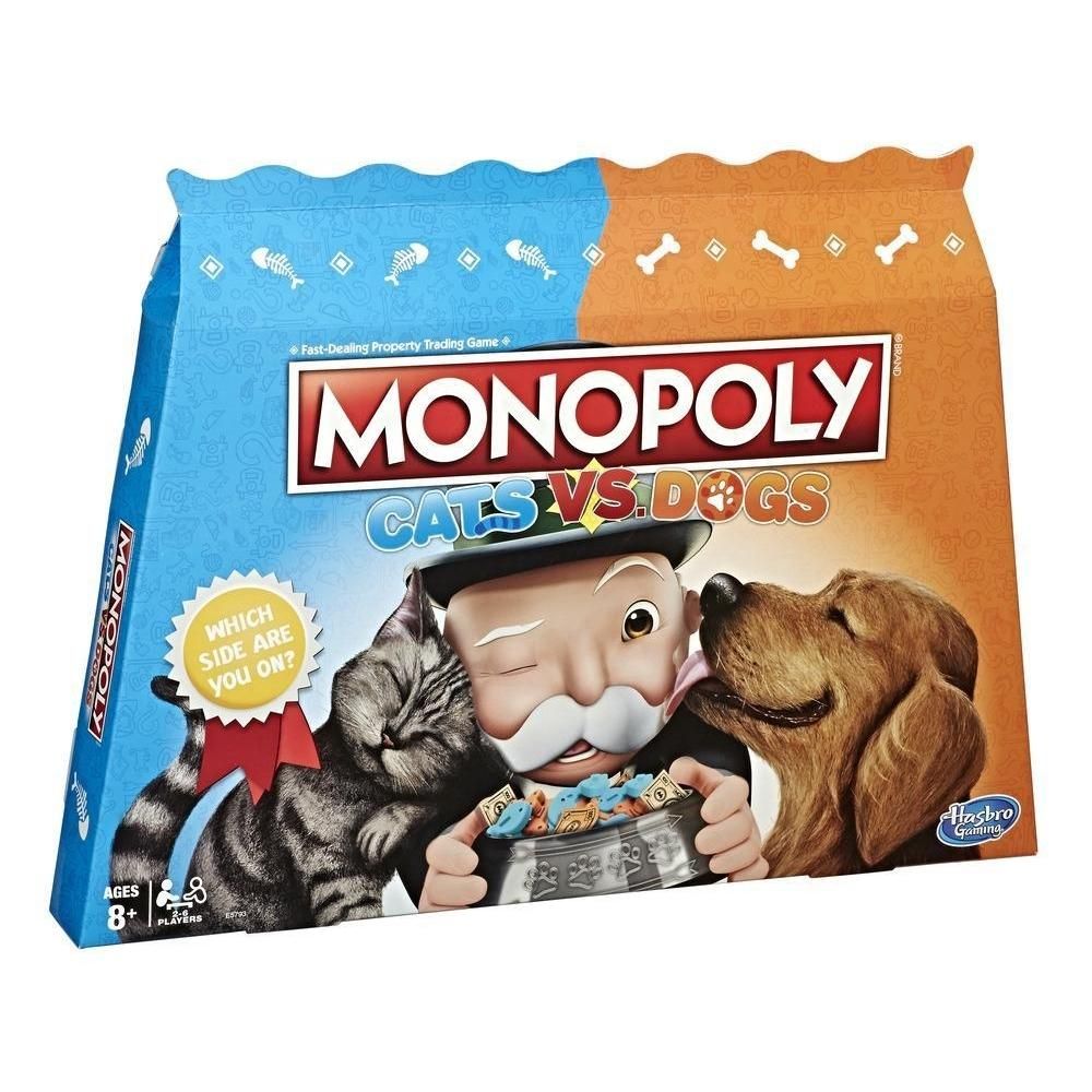 Monopoly Kutyák vs. Macskák társasjáték