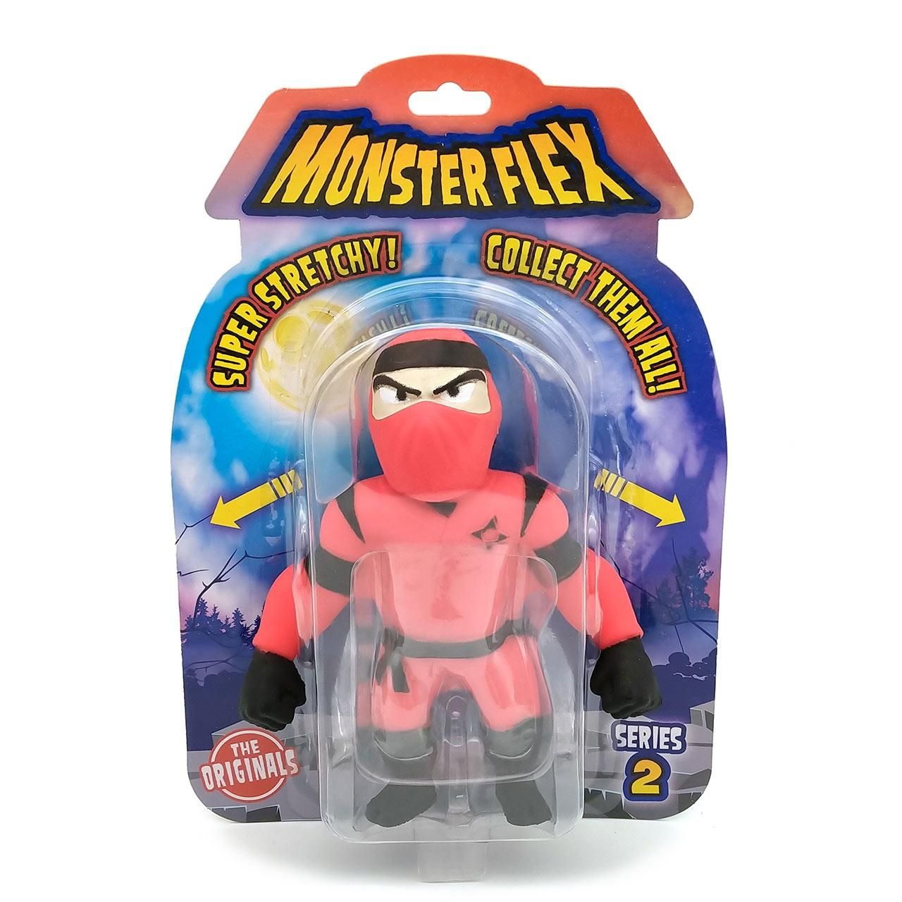 Monster Flex nyújtható szörnyfigura - Red Ninja