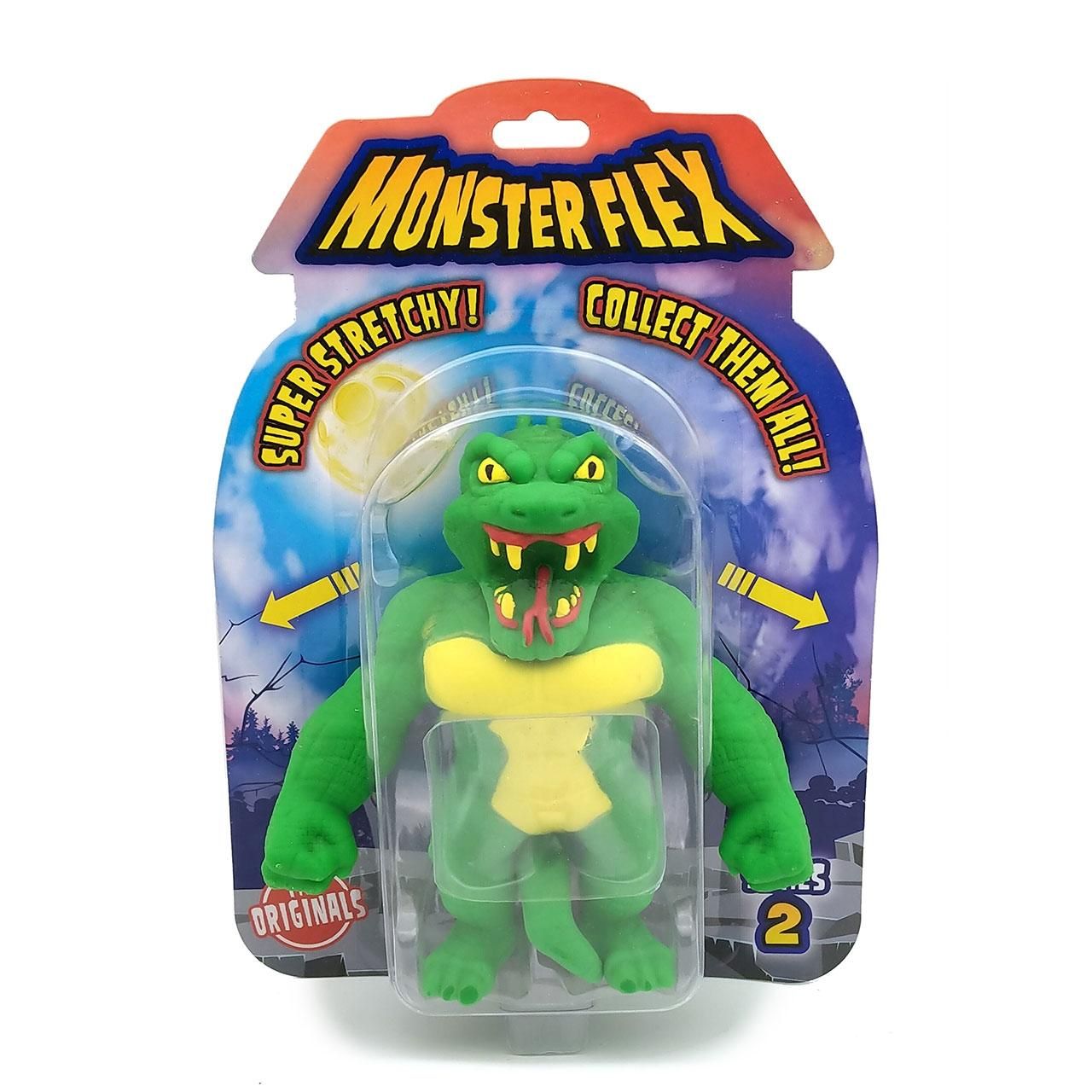 Monster Flex nyújtható szörnyfigura - Reptile Man