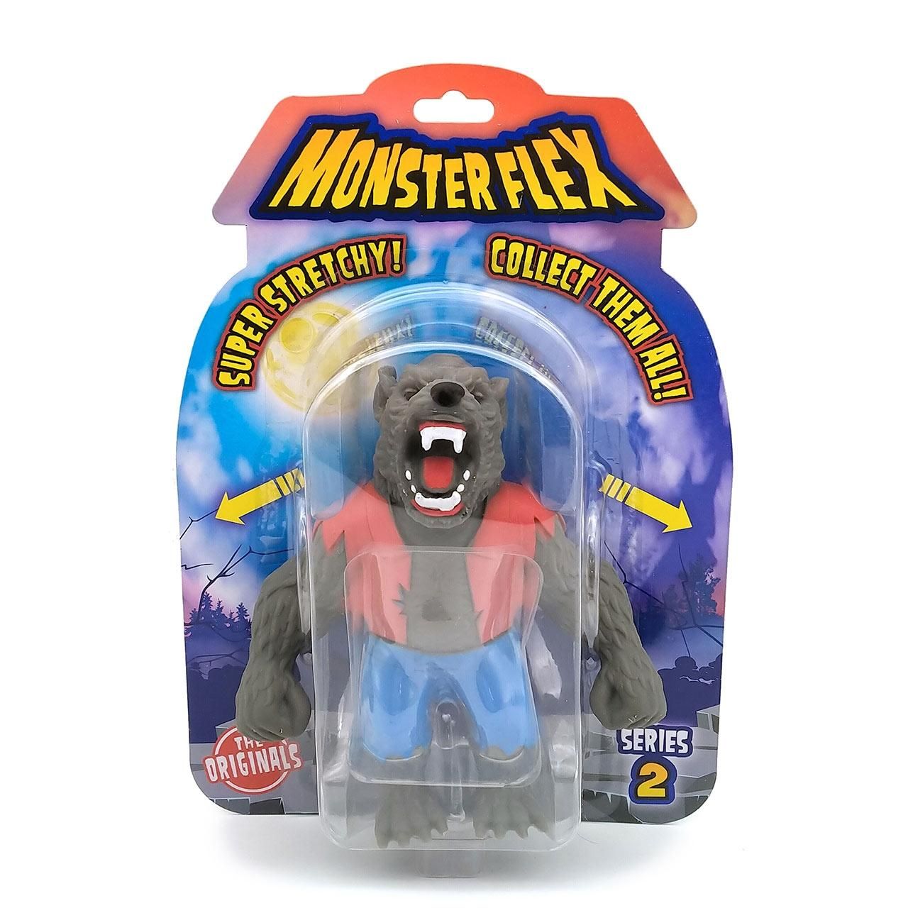 Monster Flex nyújtható szörnyfigura - Wolfman