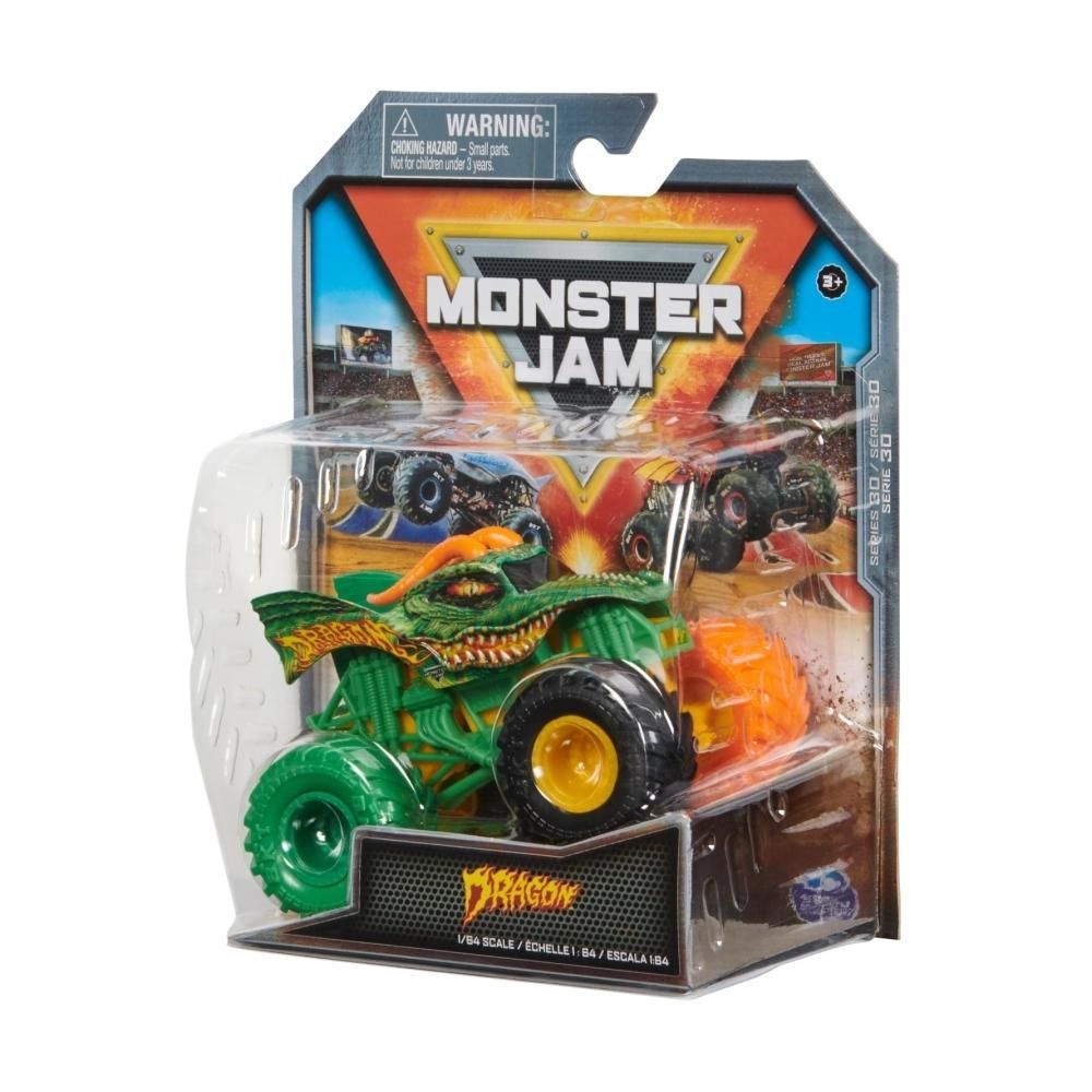 Monster Jam 1:64 kisautó - Dragon
