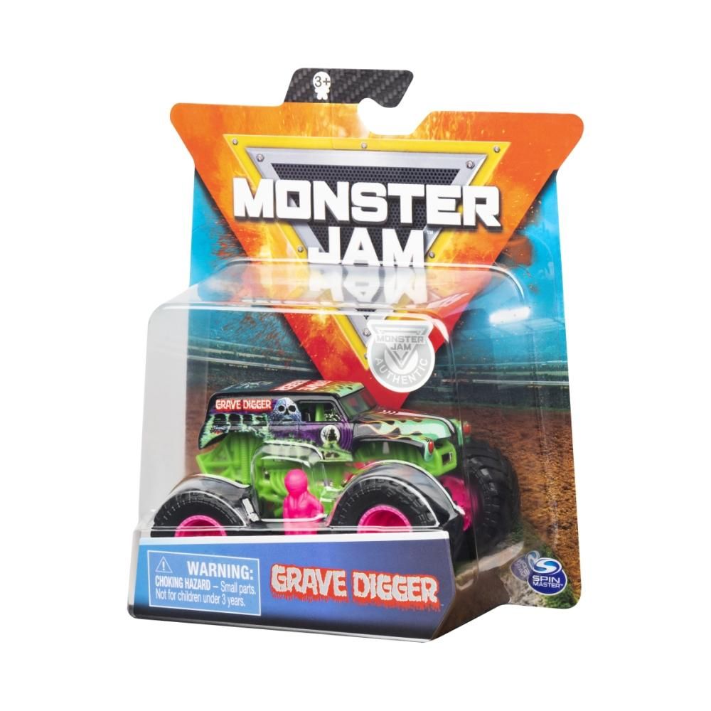 Monster Jam 1:64 kisautó - Grave Digger