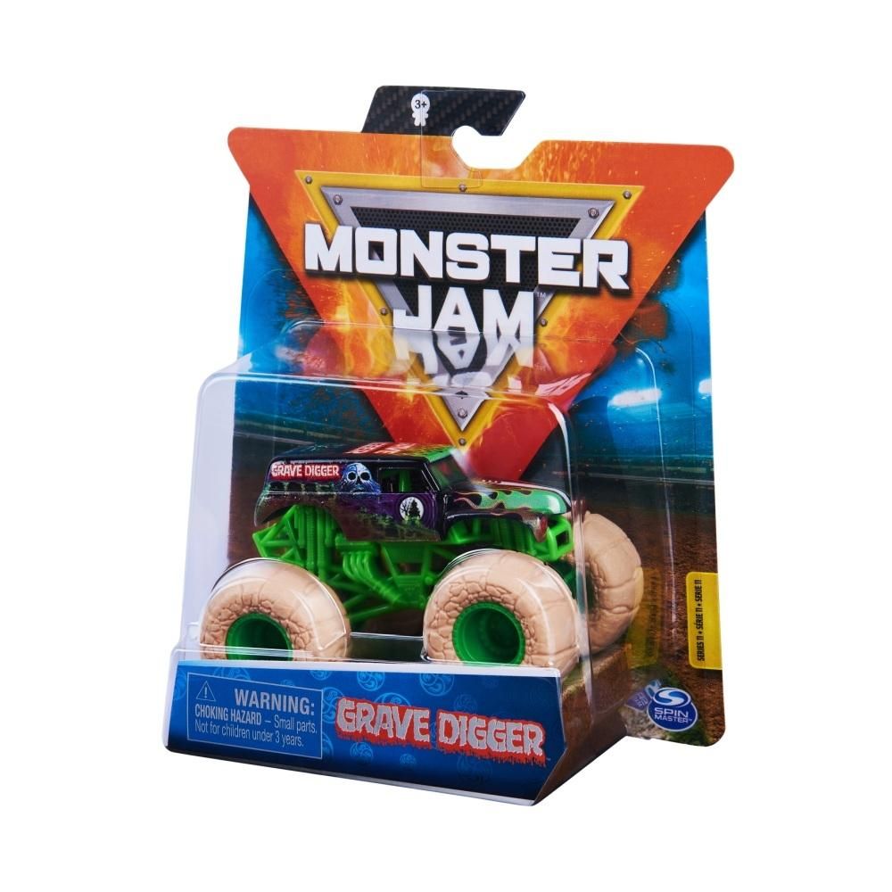 Monster Jam 1:64 kisautó - Grave Digger