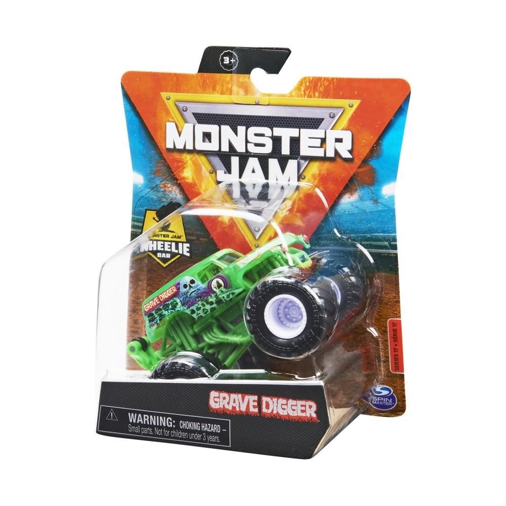 Monster Jam 1:64 kisautó - Grave Digger