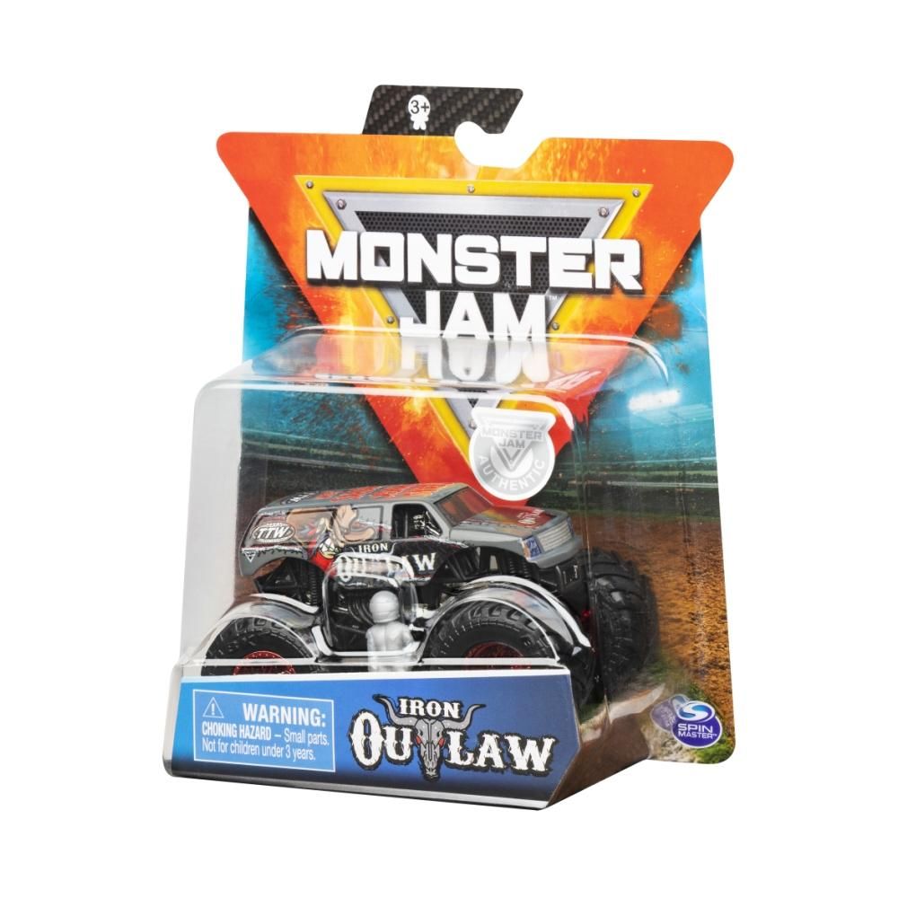 Monster Jam 1:64 kisautó - Iron Outlaw
