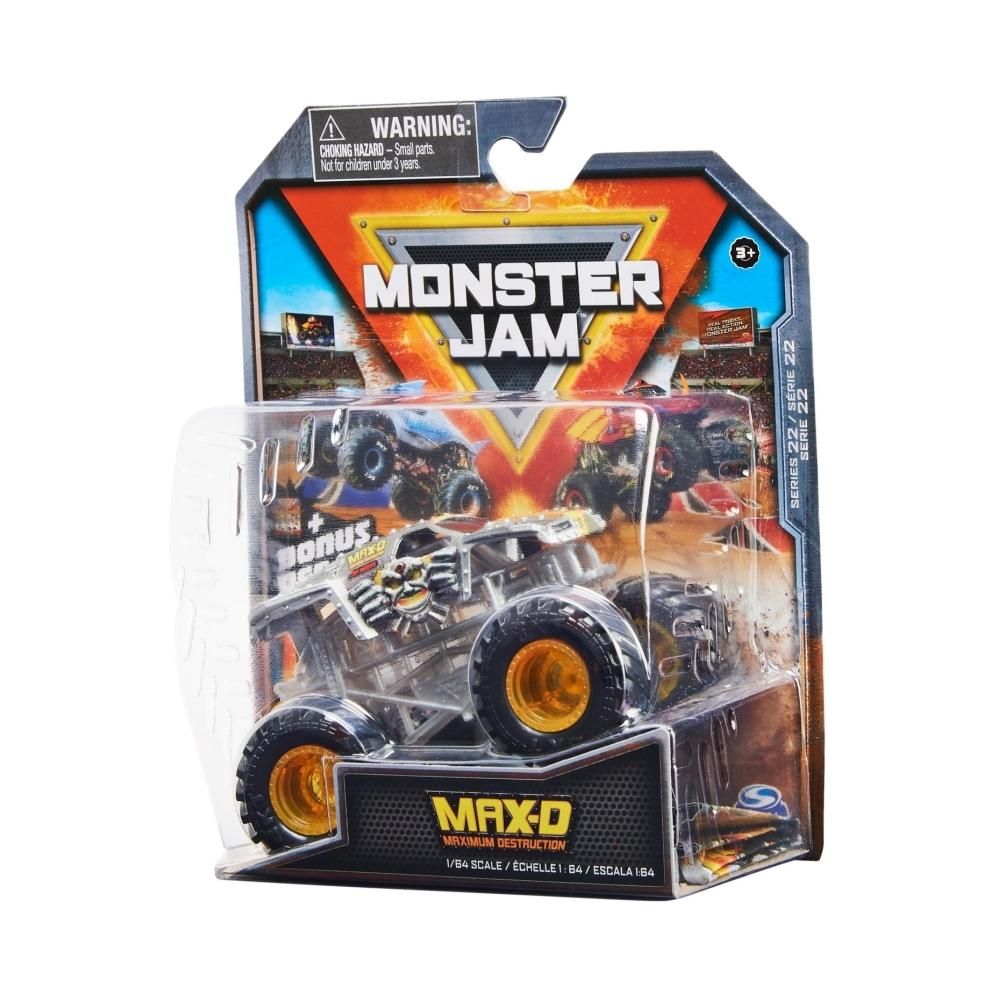 Monster Jam 1:64 kisautó - Max-D
