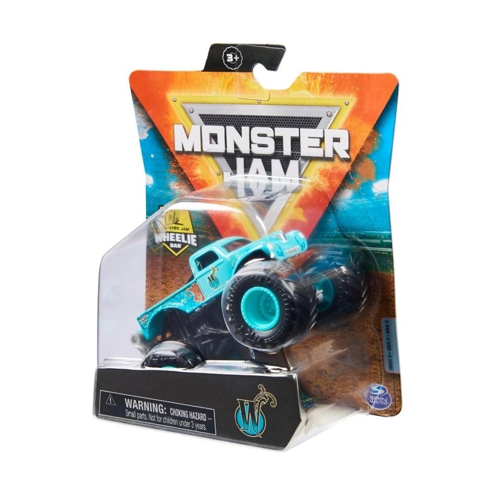 Monster Jam 1:64 kisautó - Wheelie Bar