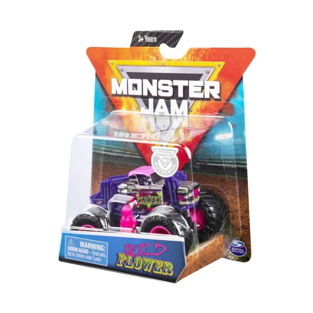 Monster Jam 1:64 kisautó - Wild Flower