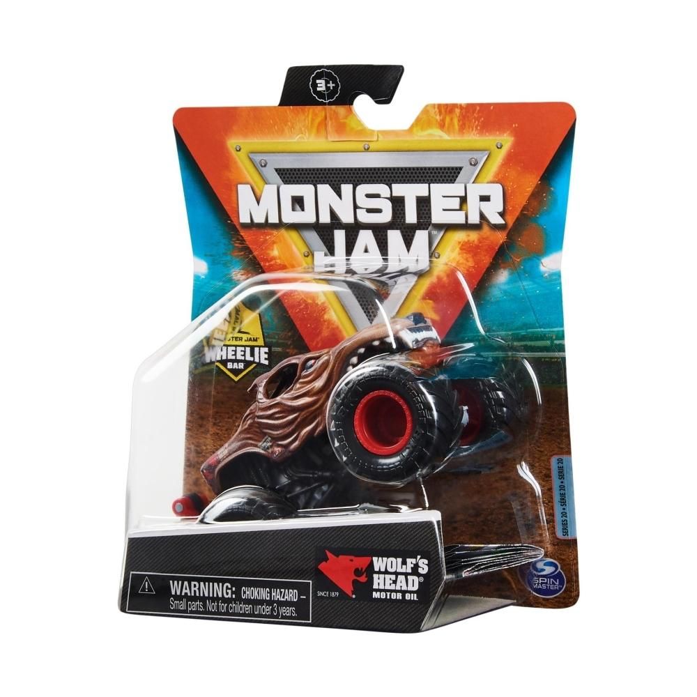 Monster Jam 1:64 kisautó - Wolf's Head