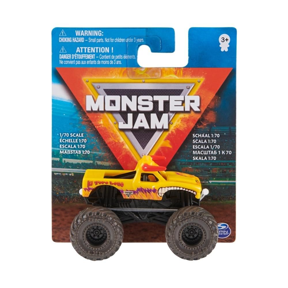 Monster Jam 1:70 műanyag kisautó - El Toro Loco
