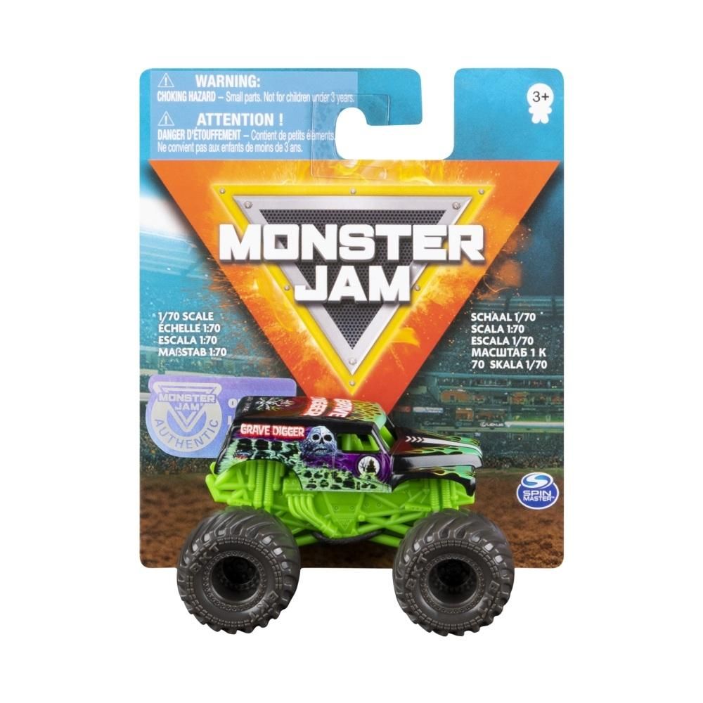 Monster Jam 1:70 műanyag kisautó - Grave Digger
