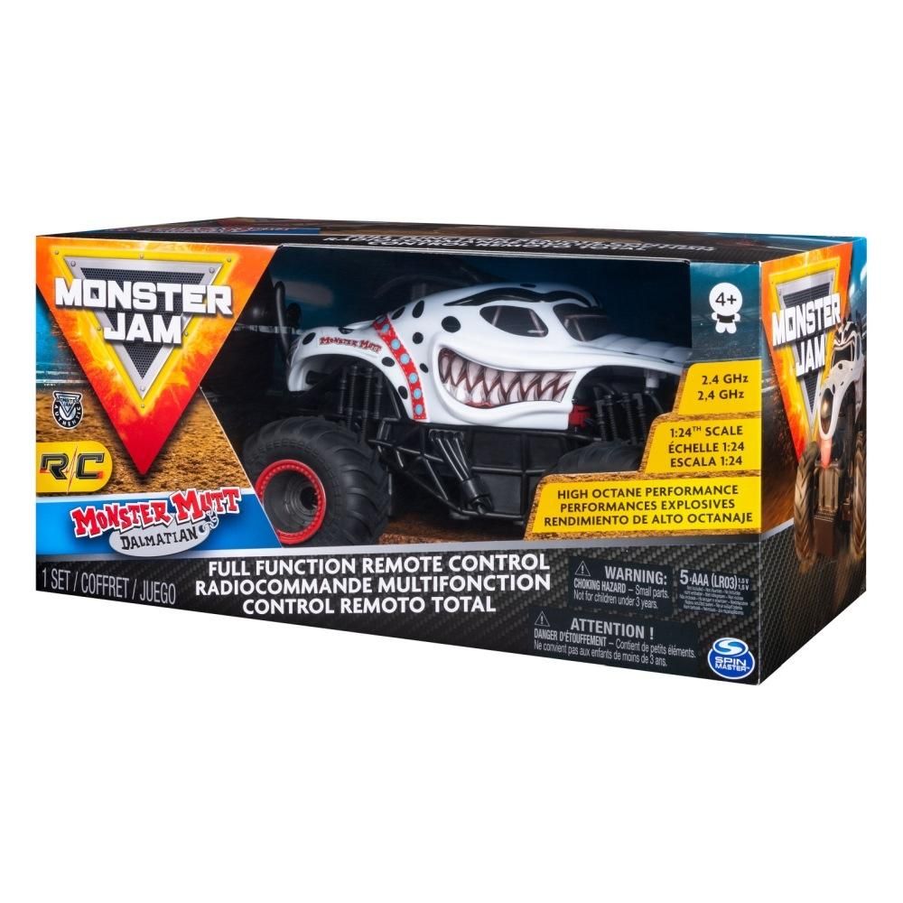 Monster Jam RC Monster Truck 1:24 - Monster Mutt Dalmatian