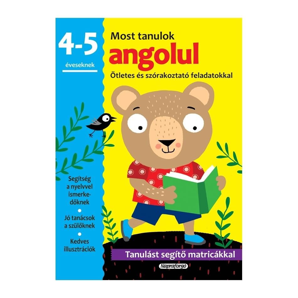 Most tanulok... angolul (4-5 éveseknek)