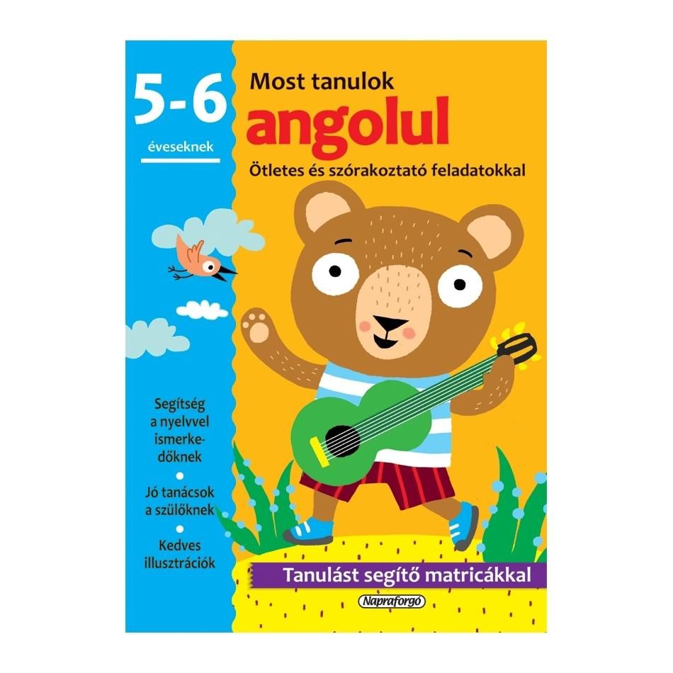 Most tanulok... angolul (5-6 éveseknek)