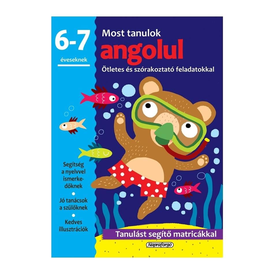 Most tanulok... angolul (6-7 éveseknek)