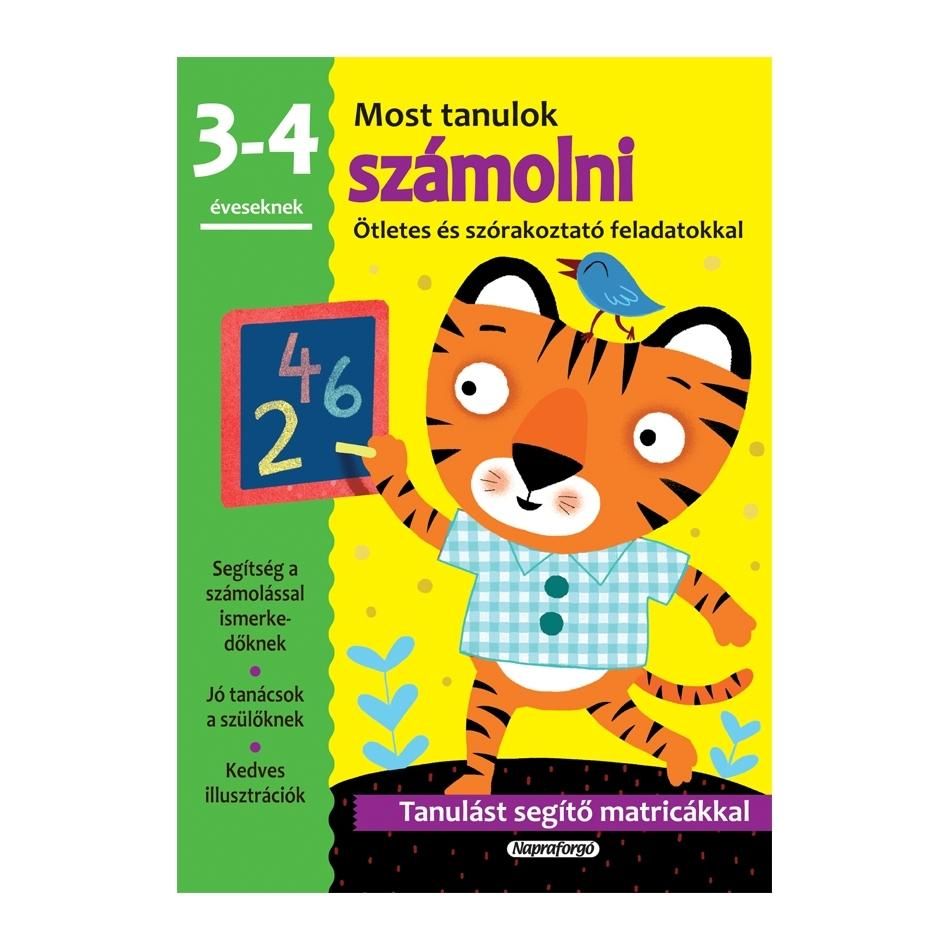 Most tanulok... számolni (3-4 éveseknek)
