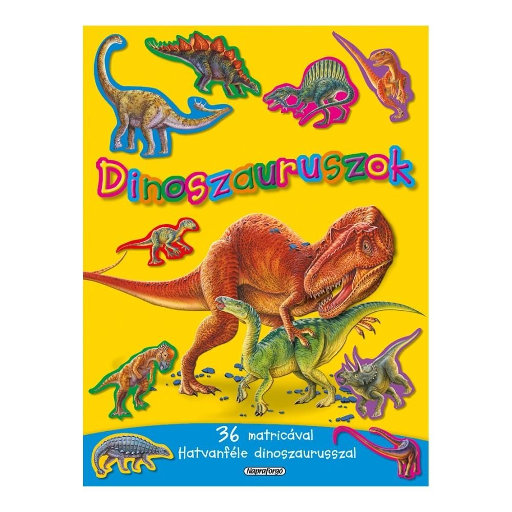 Mozgalmas matricásfüzet - Dinoszauruszok