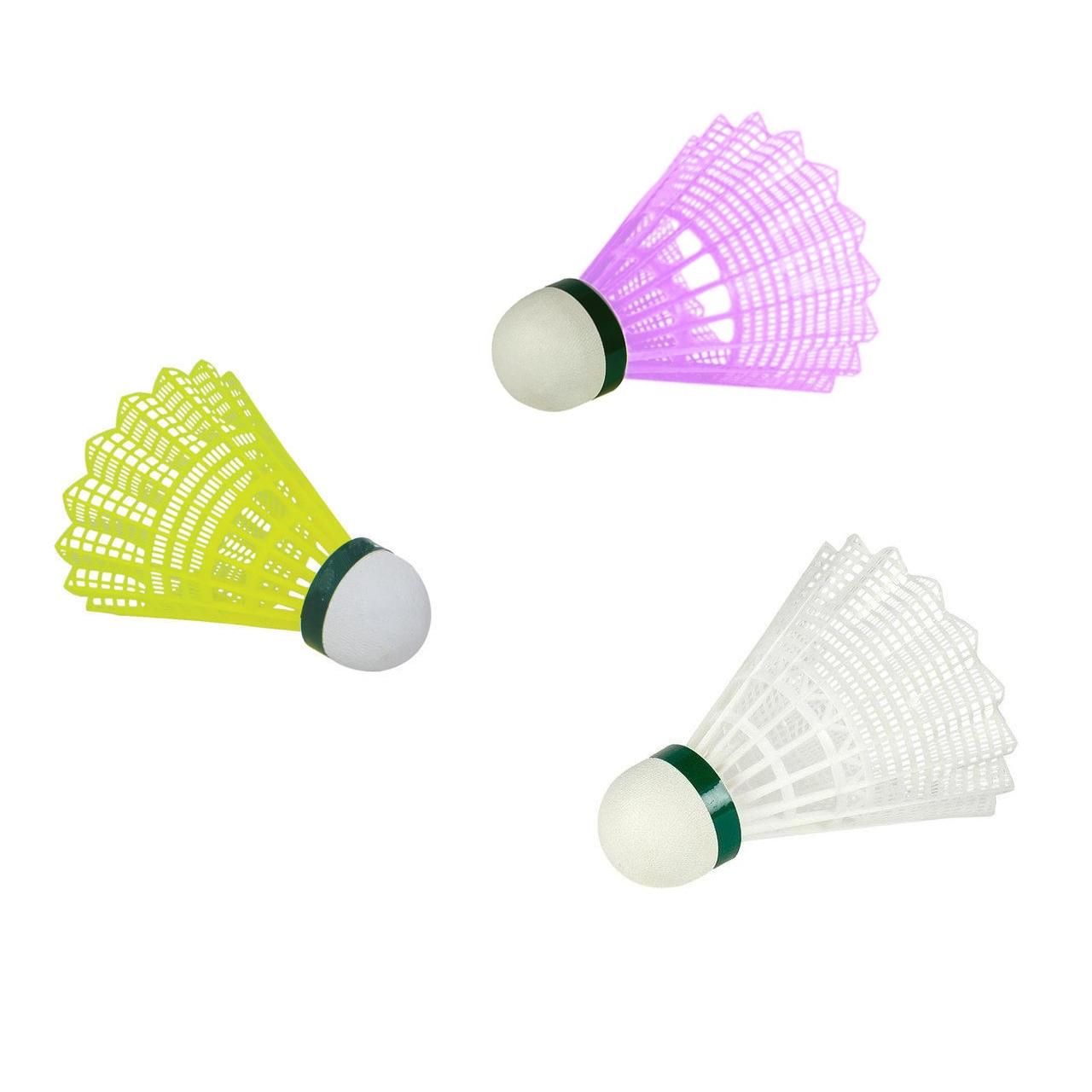 Műanyag tollaslabda, 12 db