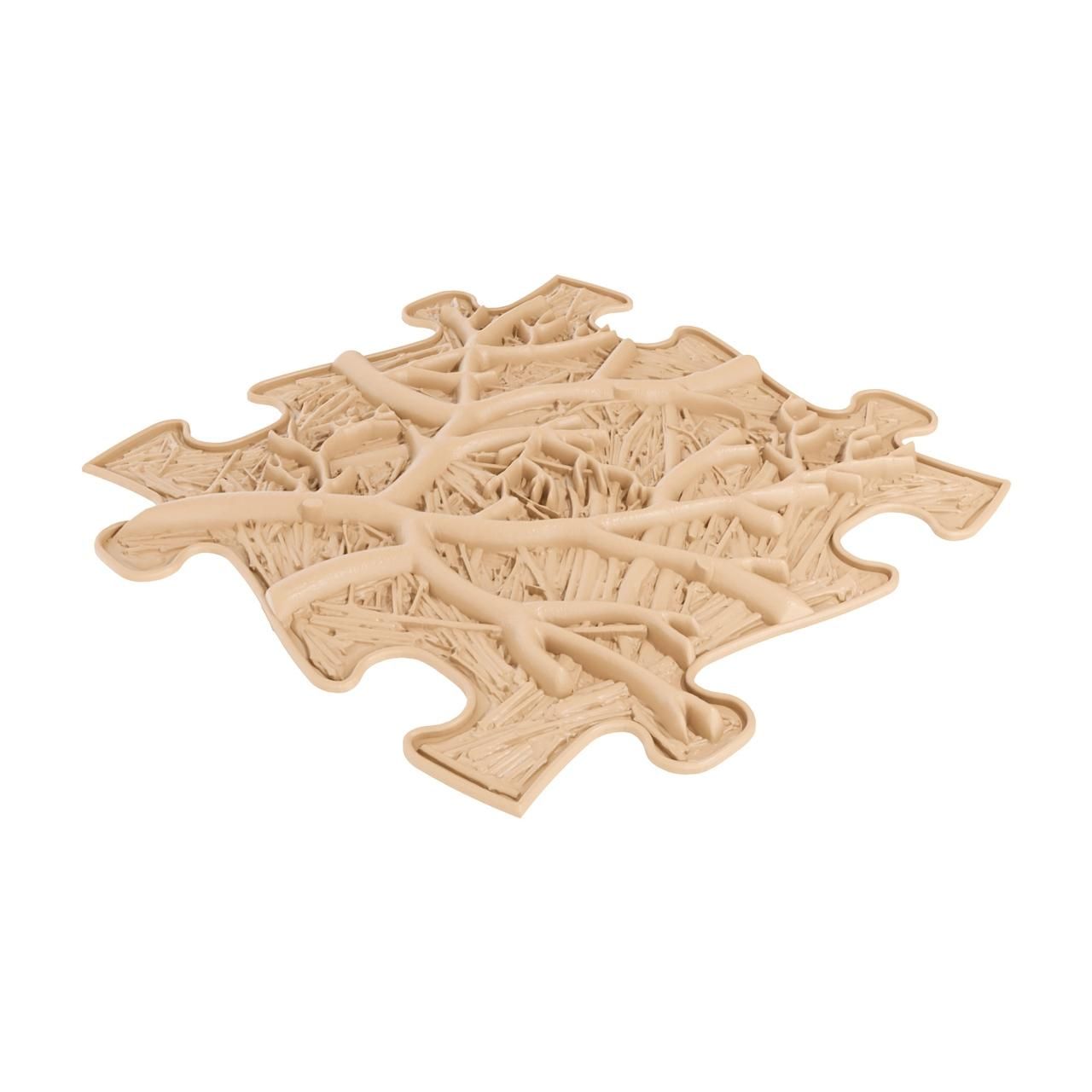 Muffik ortopédiai puzzle - kemény gyökerek, bézs, 1 db