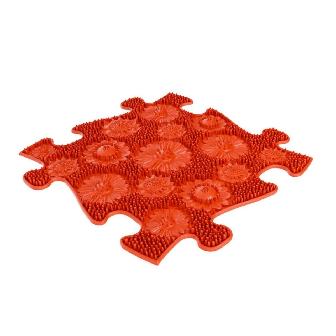 Muffik ortopédiai puzzle - kemény rét, piros, 1 db