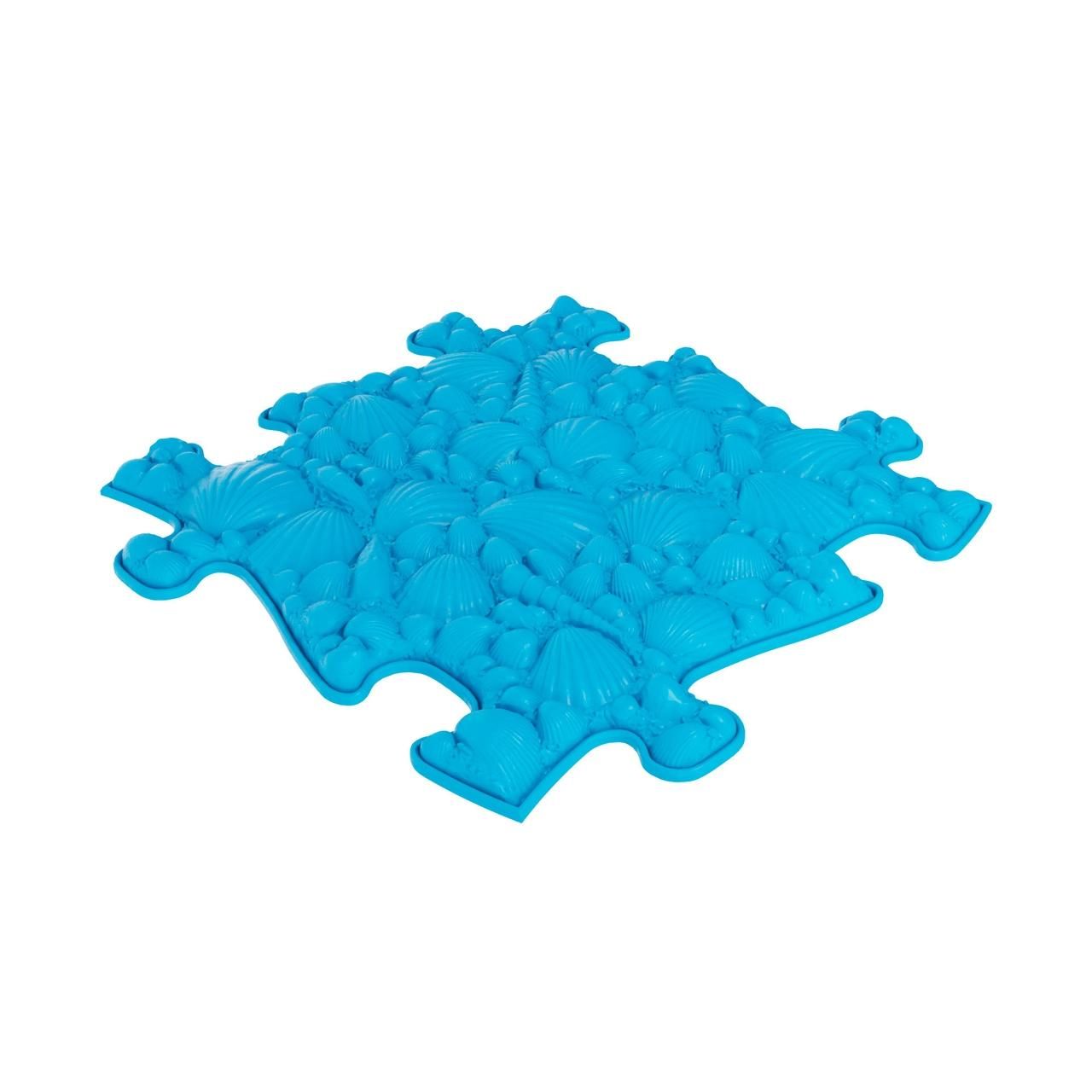 Muffik ortopédiai puzzle - puha kagyló, kék, 1 db