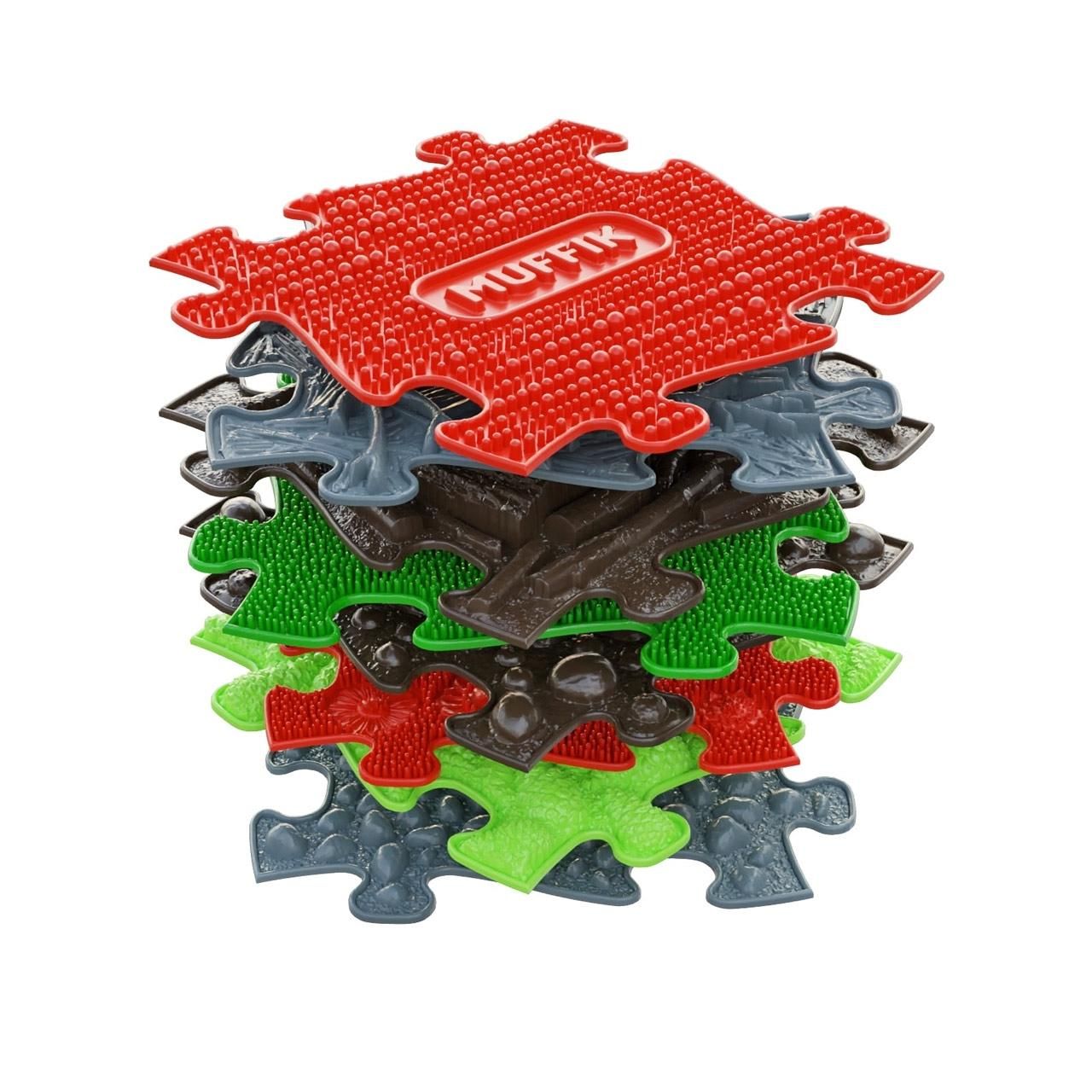 Muffik ortopédiai puzzle szőnyeg kutyáknak, 8 db