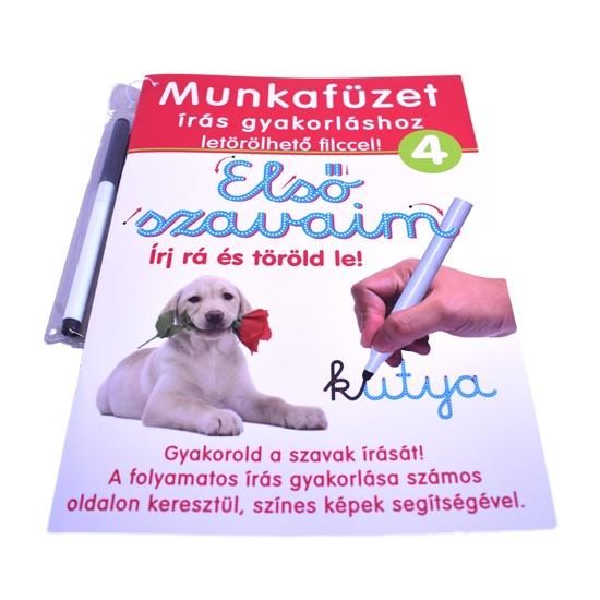 Munkafüzet írás gyakorlásához - első szavaim