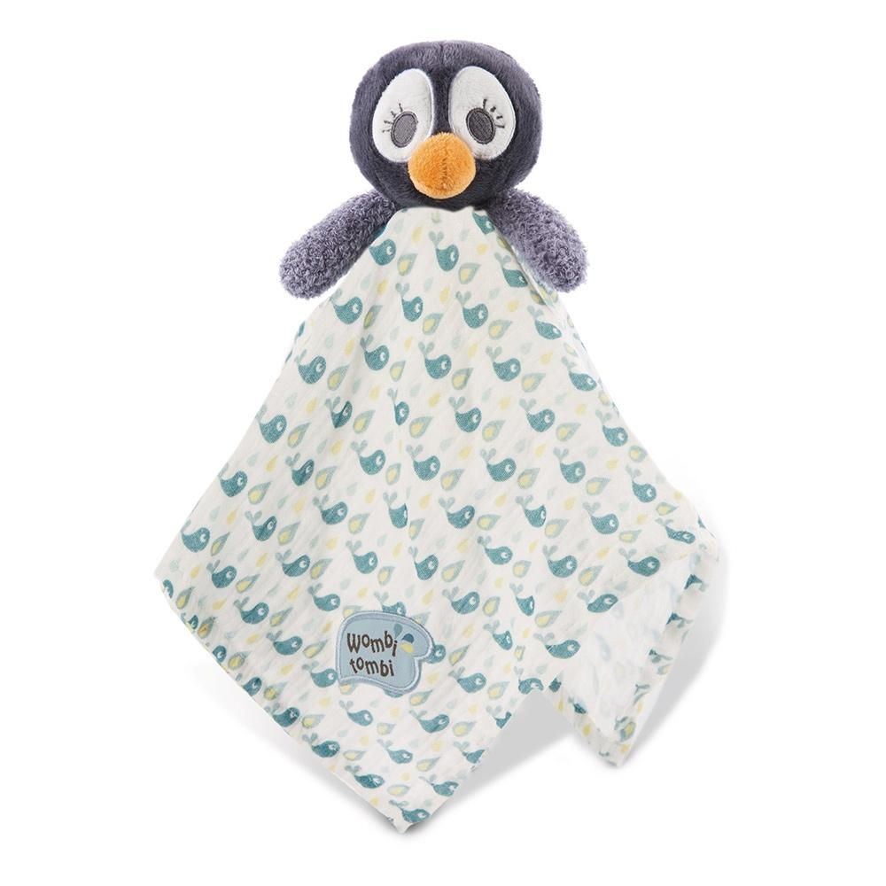 My First NICI Wombitombi szundikendő, Watschili pingvin, 38x38 cm