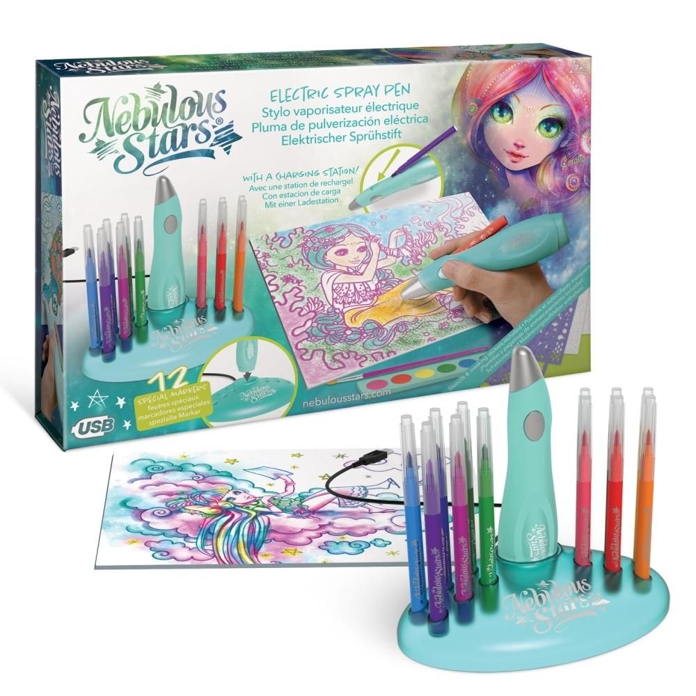 Nebulous Stars Festőkészlet spray tollal, táskában
