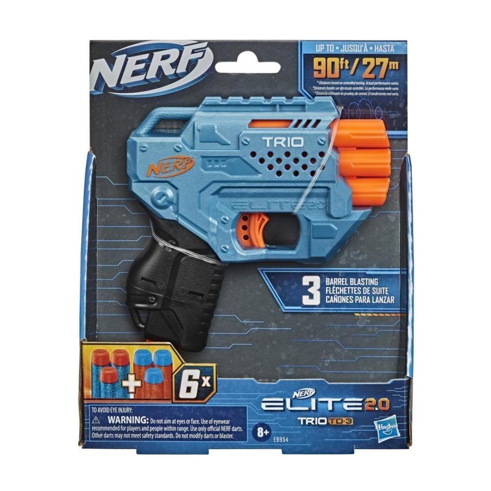 Nerf Elite 2.0 Trio TD-3 szivacslövő pisztoly