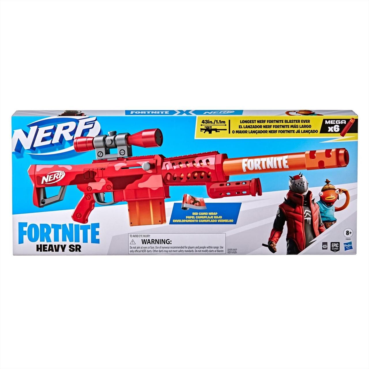 Nerf Fortnite Heavy SR kilövő (F0929)