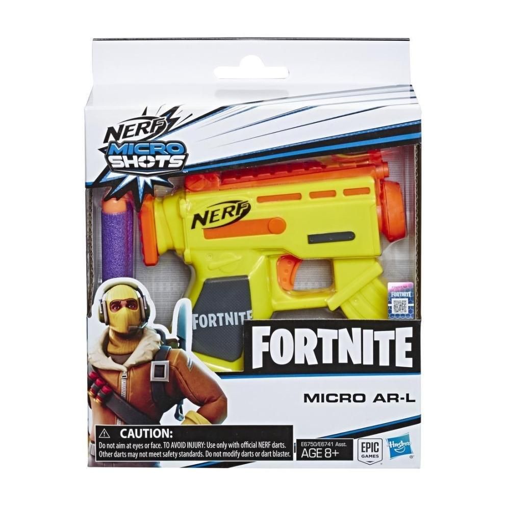 Nerf Fortnite Micro AR-L MicroShots szivacslövő pisztoly