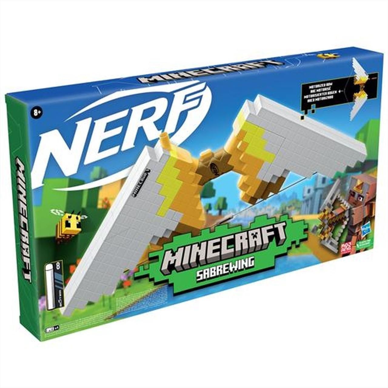 Nerf Minecraft Sabrewing motoros íj
