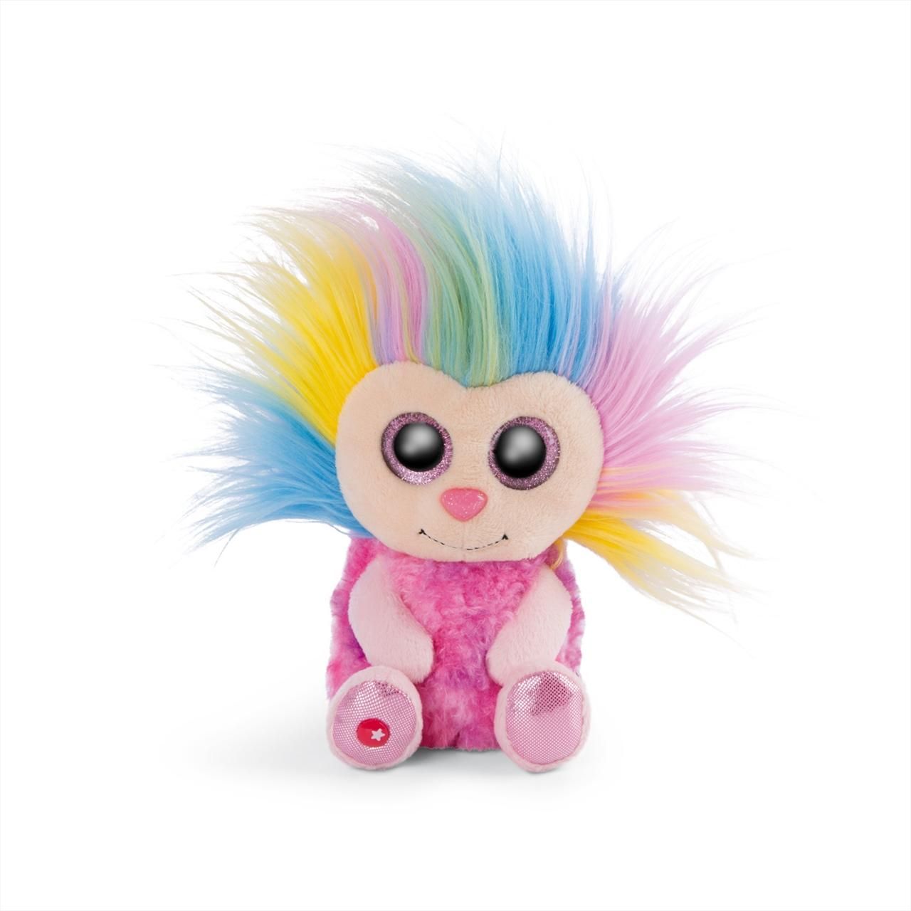 NICI Glubschis Azizi rózsaszín plüss, 15 cm