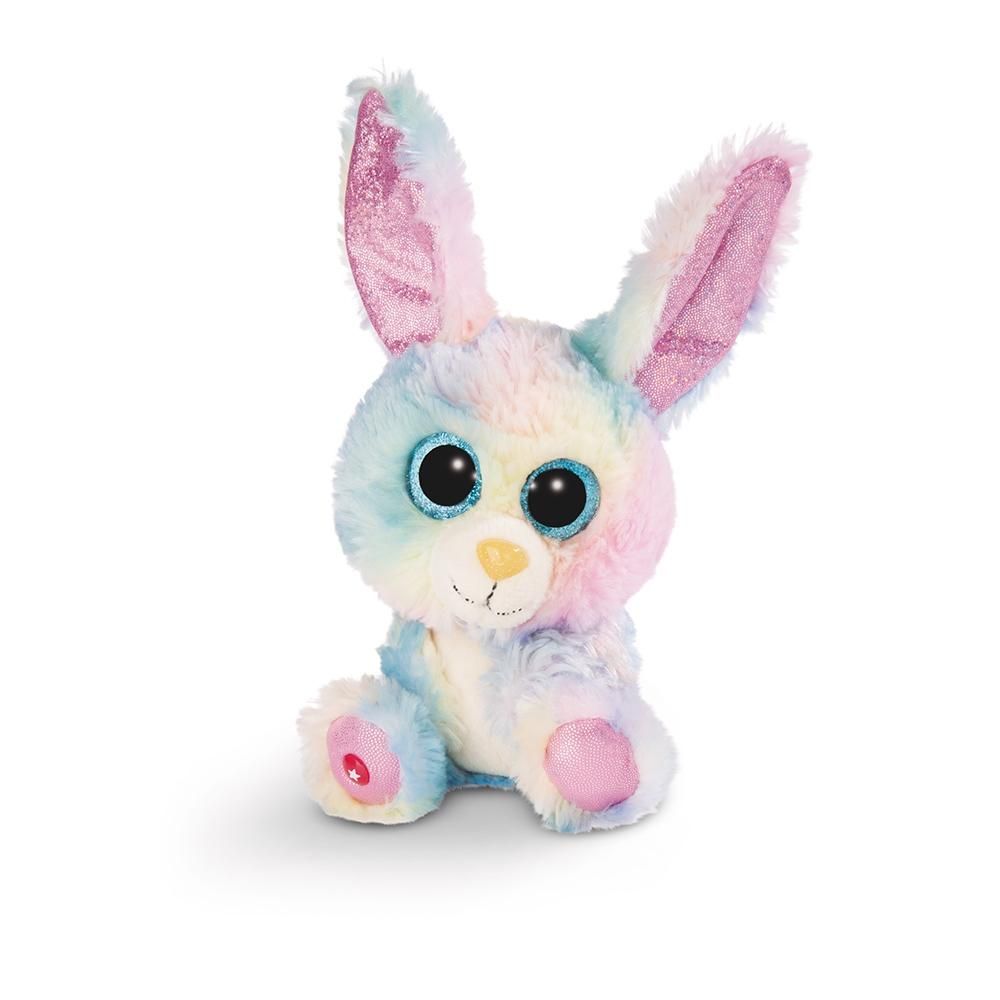 NICI Glubschis Rainbow Candy nyuszi plüss, 15 cm