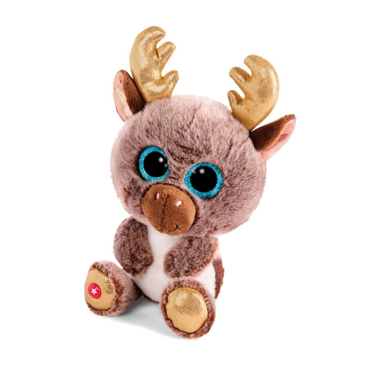 NICI Glubschis XMAS Cocoa-Fee rénszarvas plüss, 15 cm