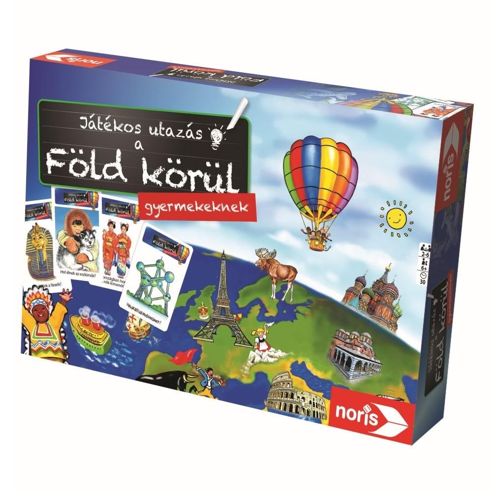 Noris Földkörüli utazás gyerekeknek társasjáték