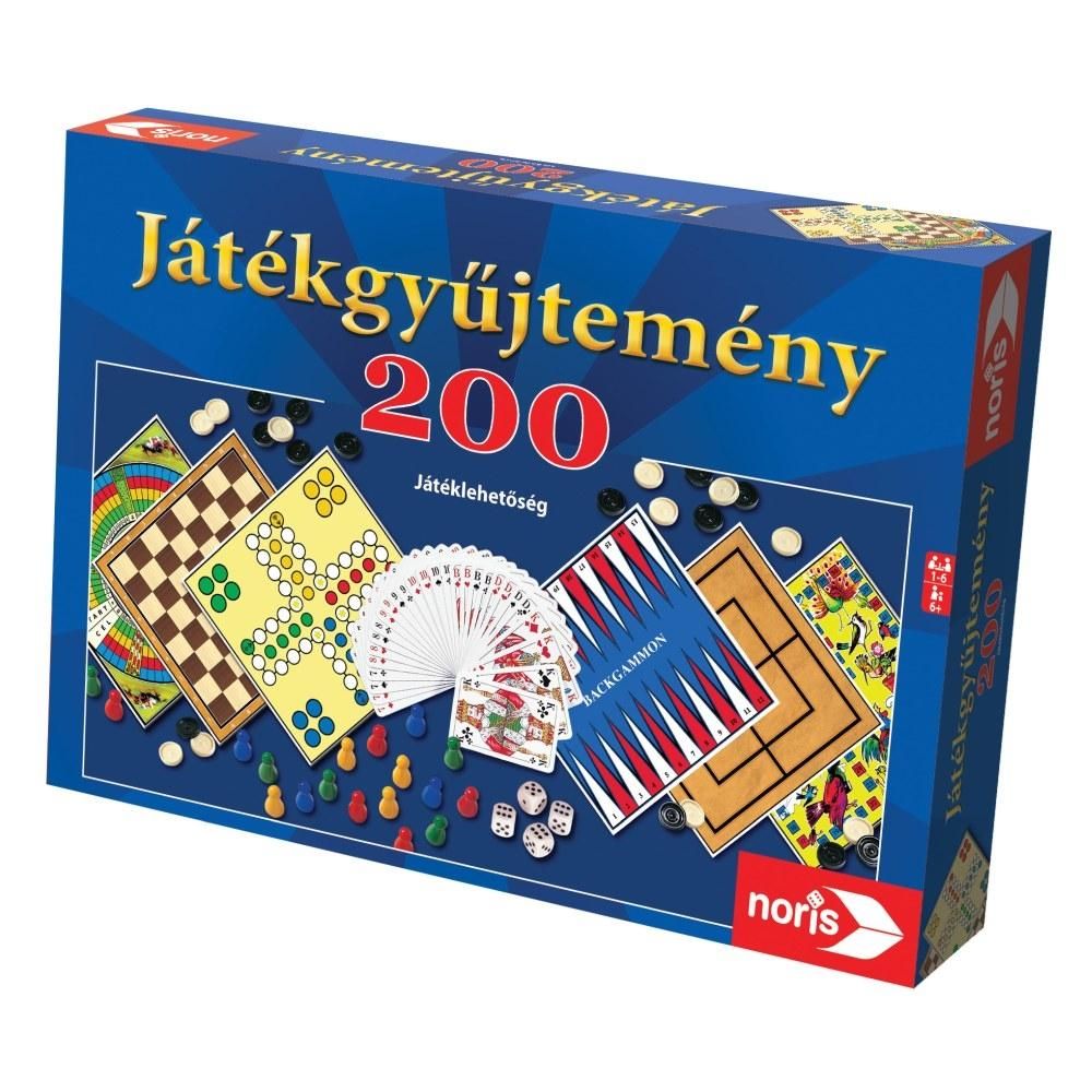 Noris Játékgyűjtemény 200 db-os