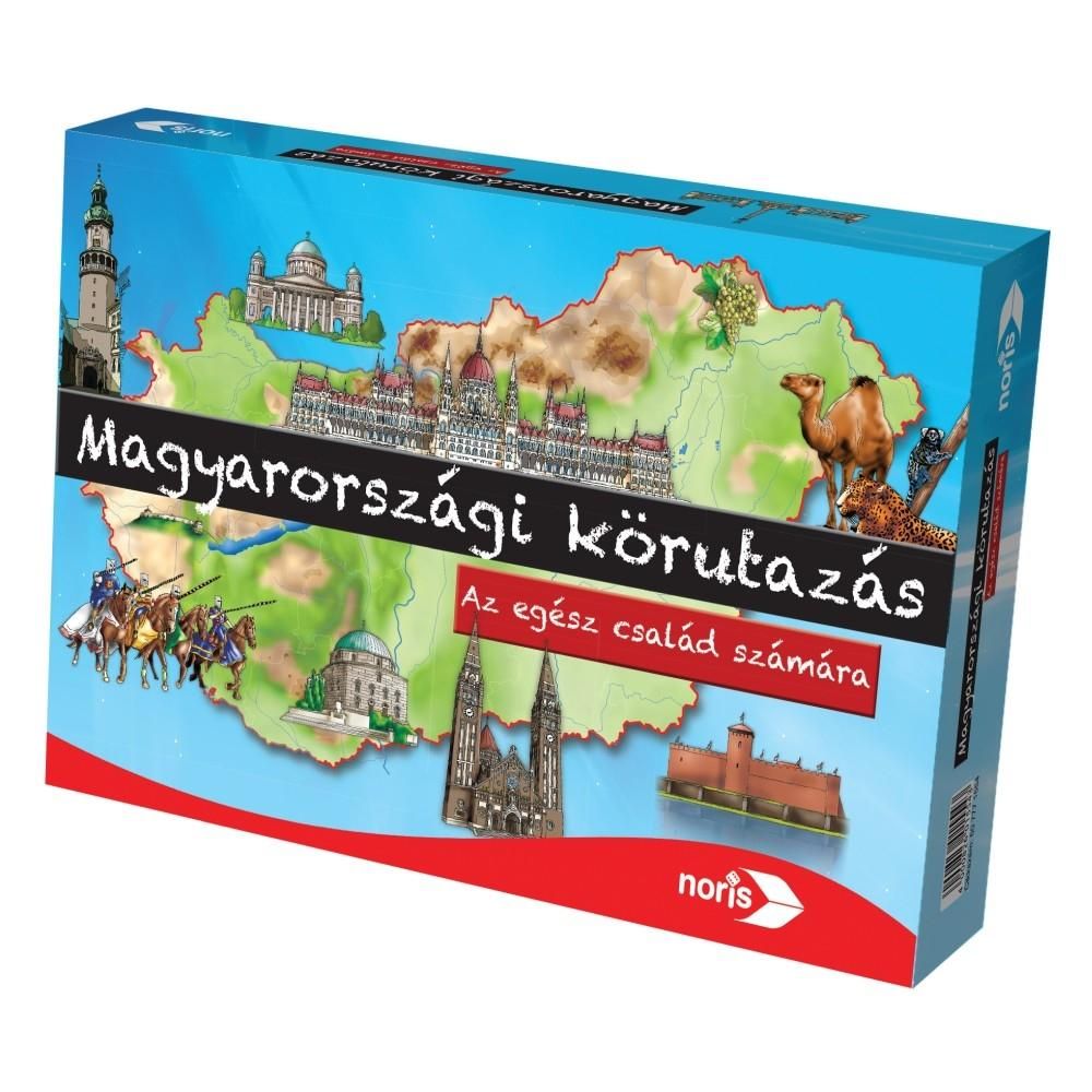 Noris Magyarországi körutazás társasjáték