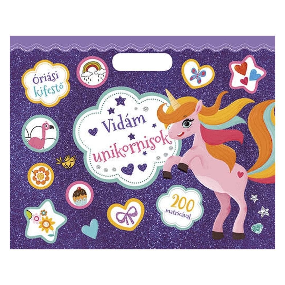 Óriási kifestő - Vidám unikornisok