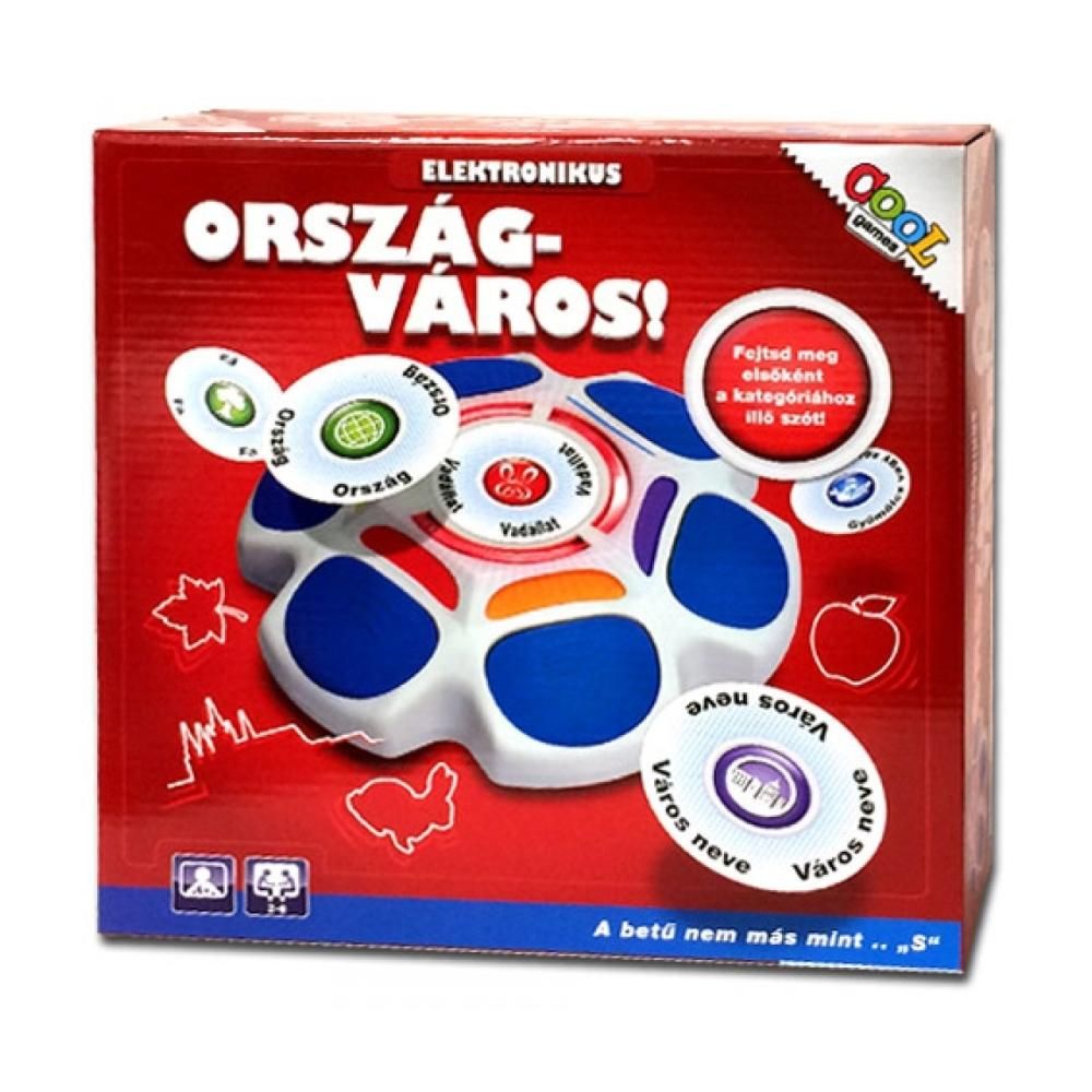 Ország-város elektronikus társasjáték